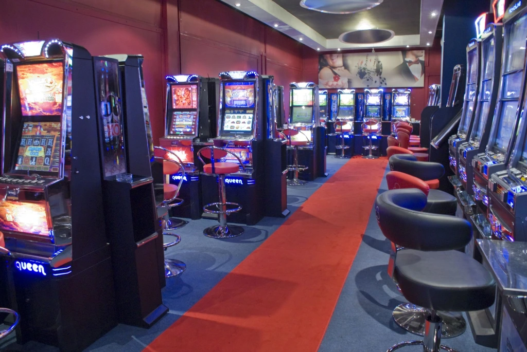 Sala slot XO di Cuneo, foto d’archivio